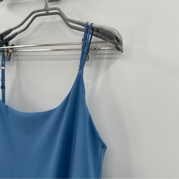 Abercrombie & Fitch Blue Mini Tennis Dress built in Shorts and Bodysuit - Picture 2 of 6